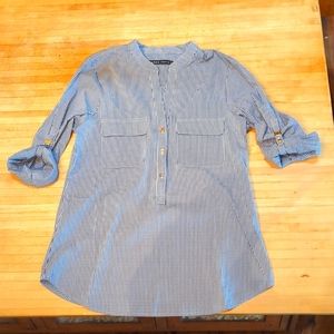 IVANKA TRUMP houndstooth blouse small